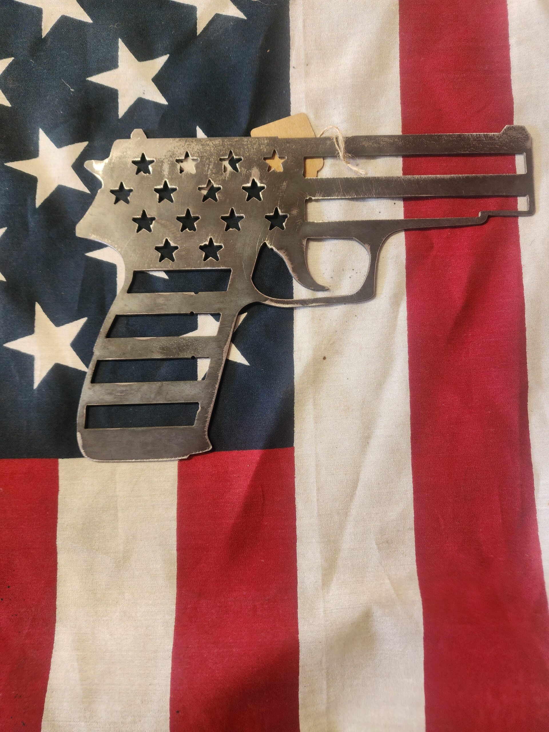 Flagged Gun